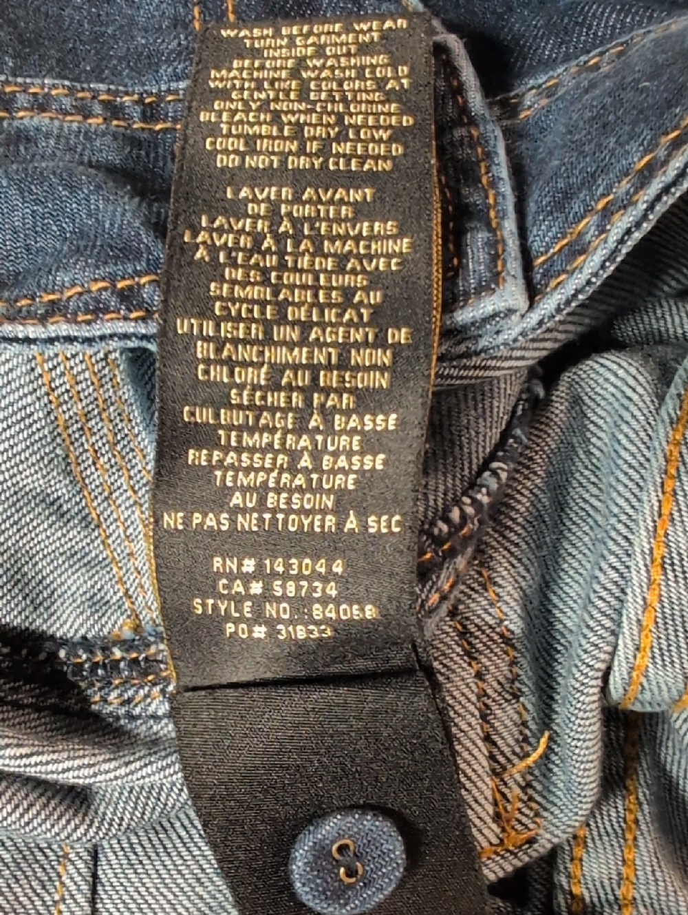 House of Harlow 1960 High-Waist Wide Leg Cinch Back Jeans, Size: 28 EUC - Picture 9 of 10